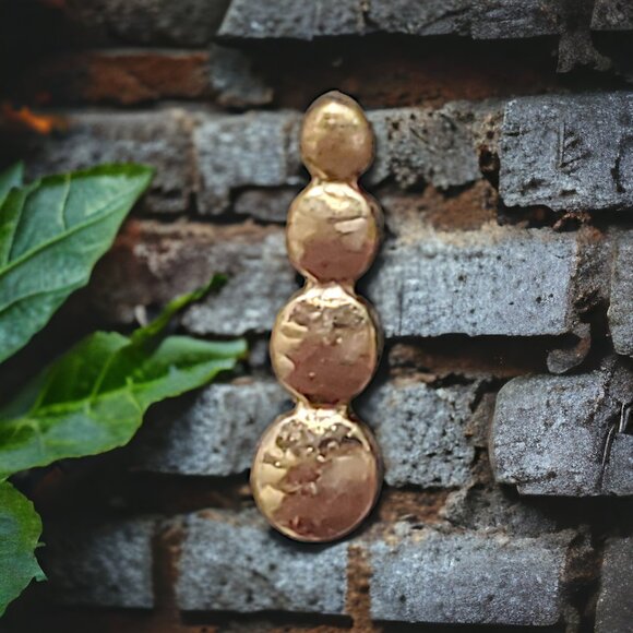 AREA STARS 14K Gold Plated Earring Set - Picture 2 of 4